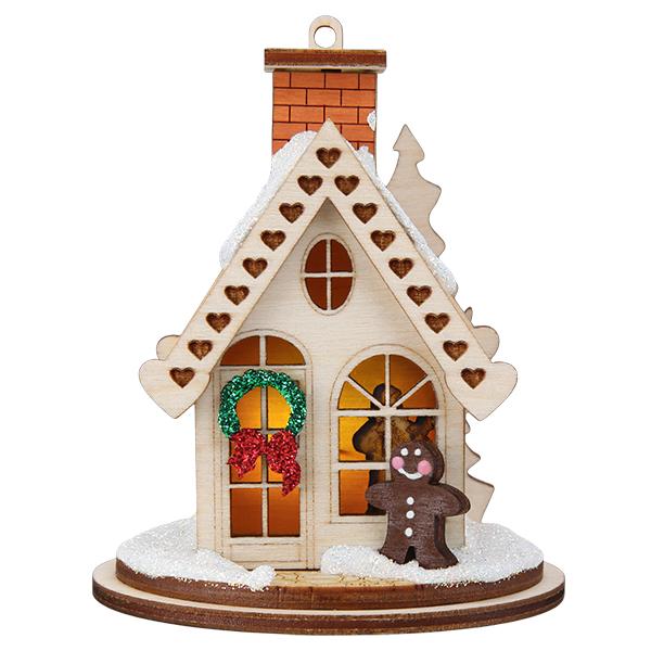 Gingerbread Cottage Ornament