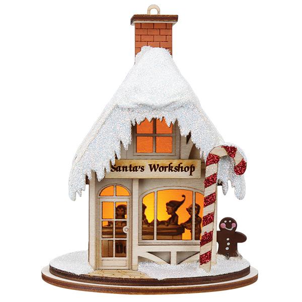 Santa's Workshop Ornament