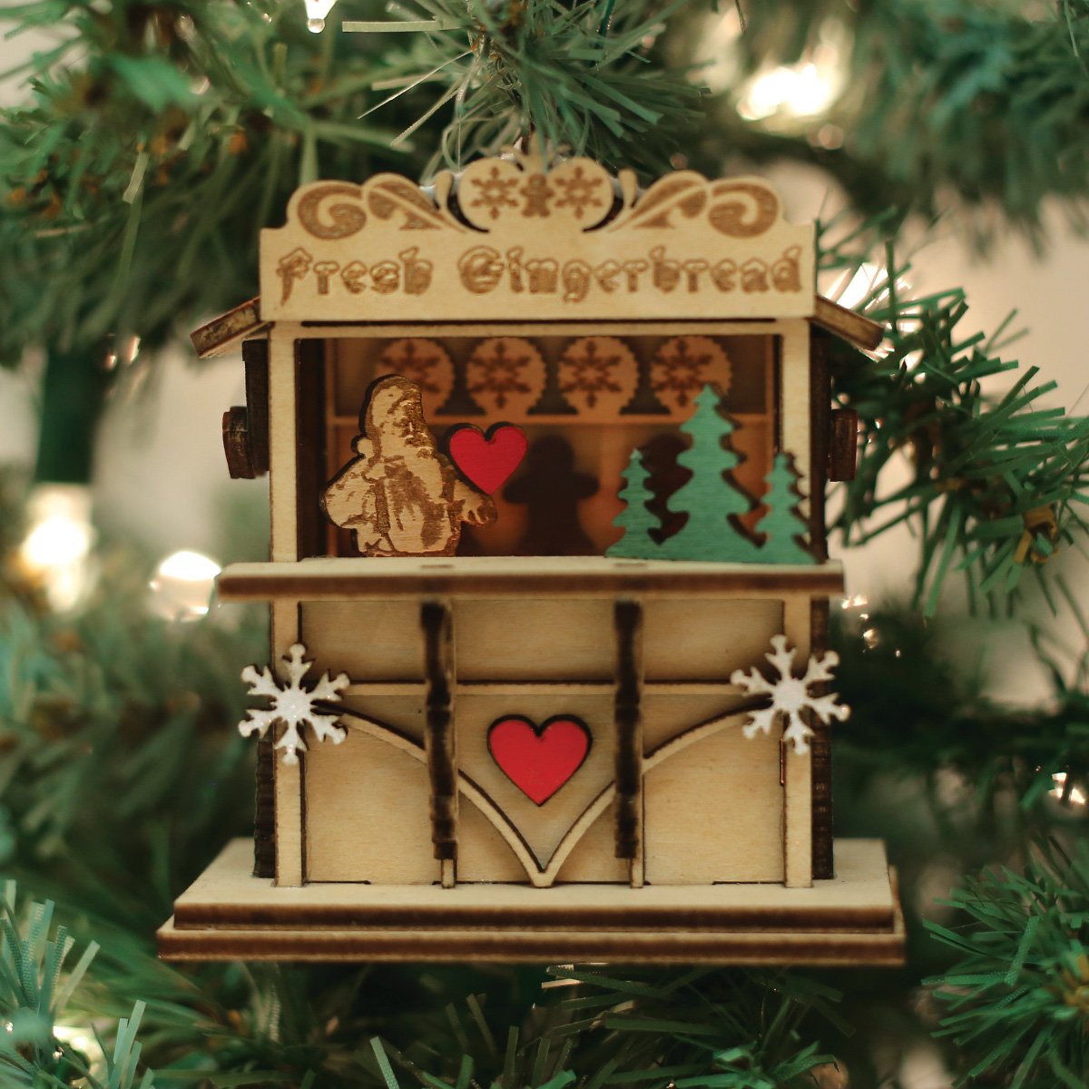 Ginger Market Ornament