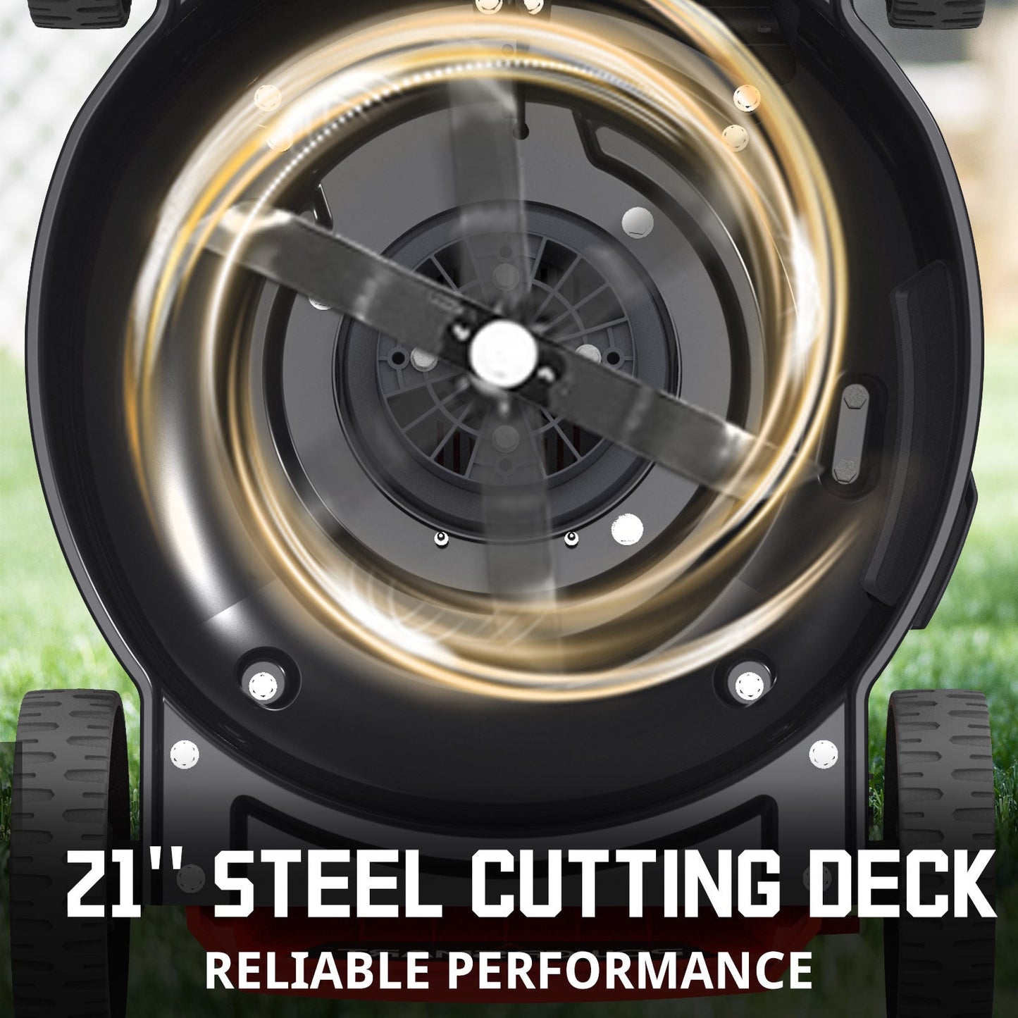 80V 21" Cordless Self-propelled Lawn Mower w/ 6Ah Battery & Charger PS76821SRB