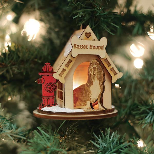 Basset Hound Ornament