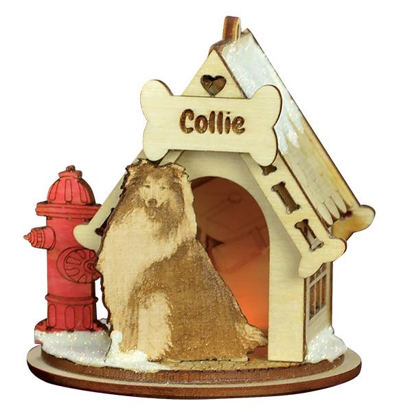 Collie Ornament
