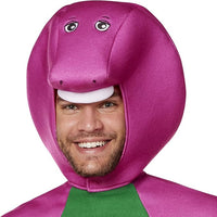Barney Adult Costume Jumpsuit