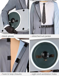 Skibidi Toilet Speakerman Boys Costume