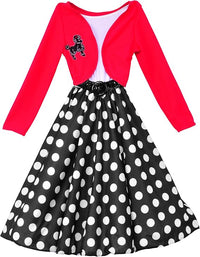 Adult Women's Polka Dot Rocker Costume