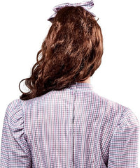 Samantha Parkington Brown Costume Wig with Bangs American Girl Doll