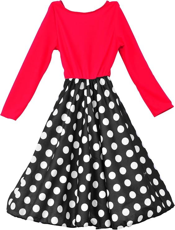 Adult Women's Polka Dot Rocker Costume