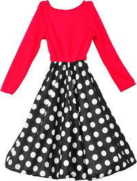 Adult Women's Polka Dot Rocker Costume