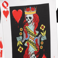 King & Queen of Hearts Card Adult Couples Costume Set