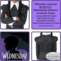 Wednesday Addams Child Dress Costume