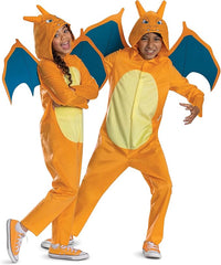 Charizard Hooded Jumpsuit Pokémon Deluxe Child Halloween Costume