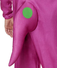 Barney Adult Costume Jumpsuit