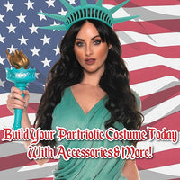 Sexy Lady Liberty Statue of Liberty Women's Patriotic Costume
