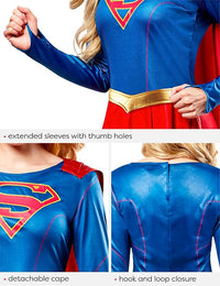 DC Superheroes Supergirl TV Series: Supergirl Costume Dress for Women