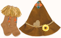 Cute Sweet Scarecrow Girls Costume