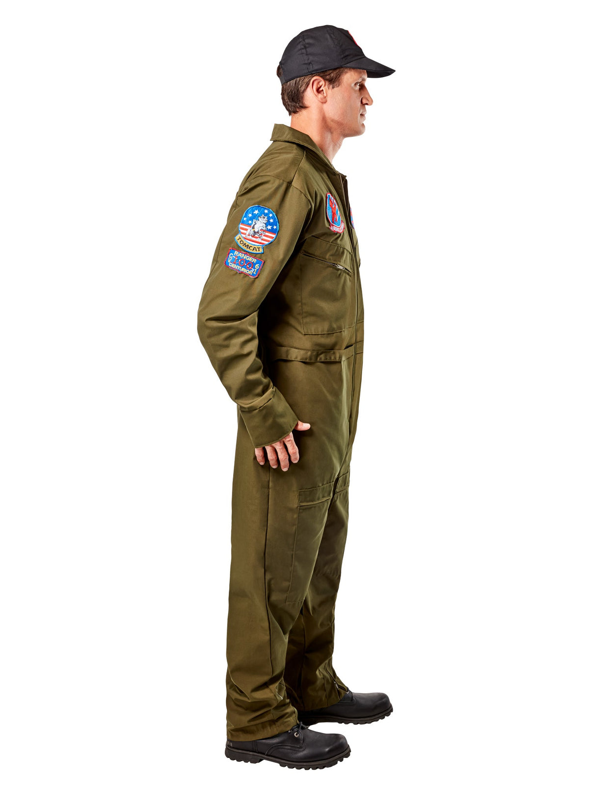 Top Gun Deluxe Flight Suit Men's Costume