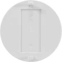 Logo Insert, Blank, Skimmer Lid White