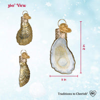 Mini Oyster With Pearl Ornament