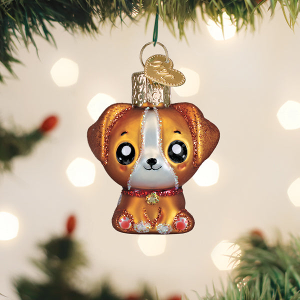 Mini Kawaii Dog Ornament