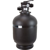 Sand Filter, Carvin Laser L192C-7C, Top Mt, 19", 1-1/2" Valve