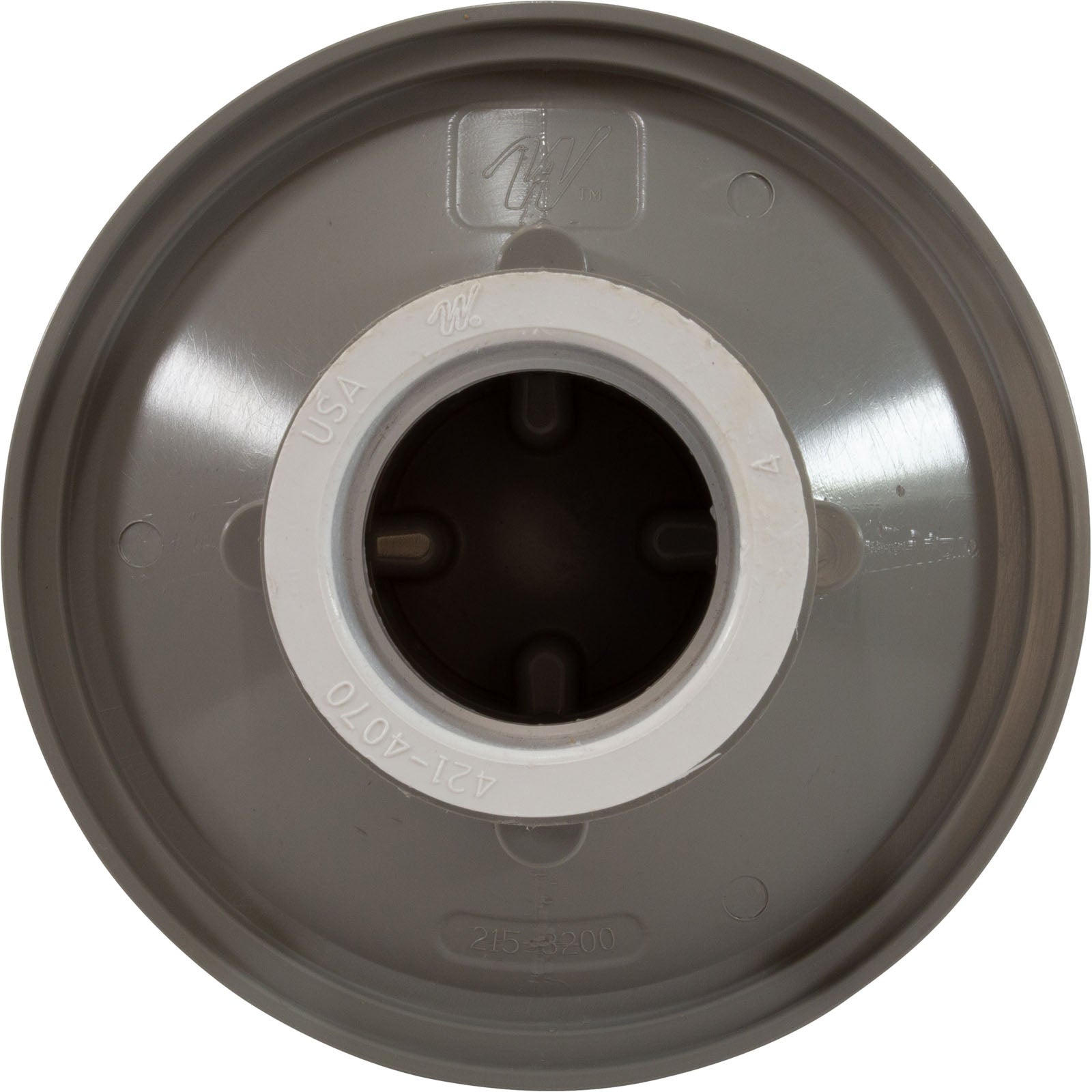 Floor Return Fitting Assembly Gray