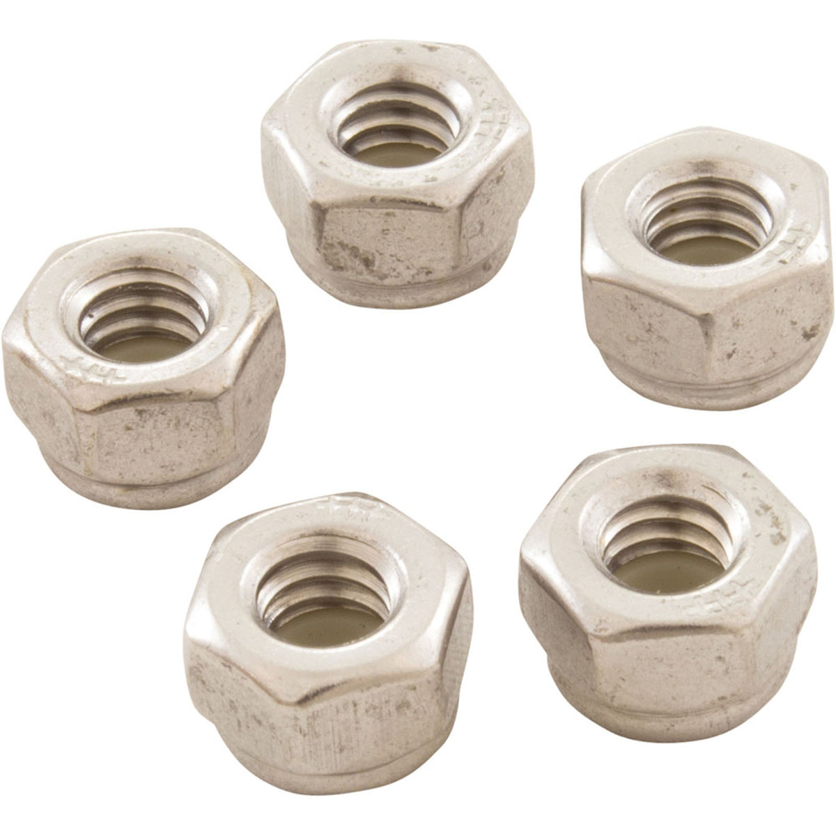 Nut-Lock, 1/4-20 Hex Pack Of 5