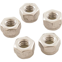 Nut-Lock, 1/4-20 Hex Pack Of 5