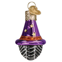 Mini Witch Head Ornament