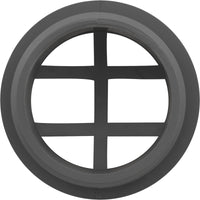 Grille d'insertion gris foncé