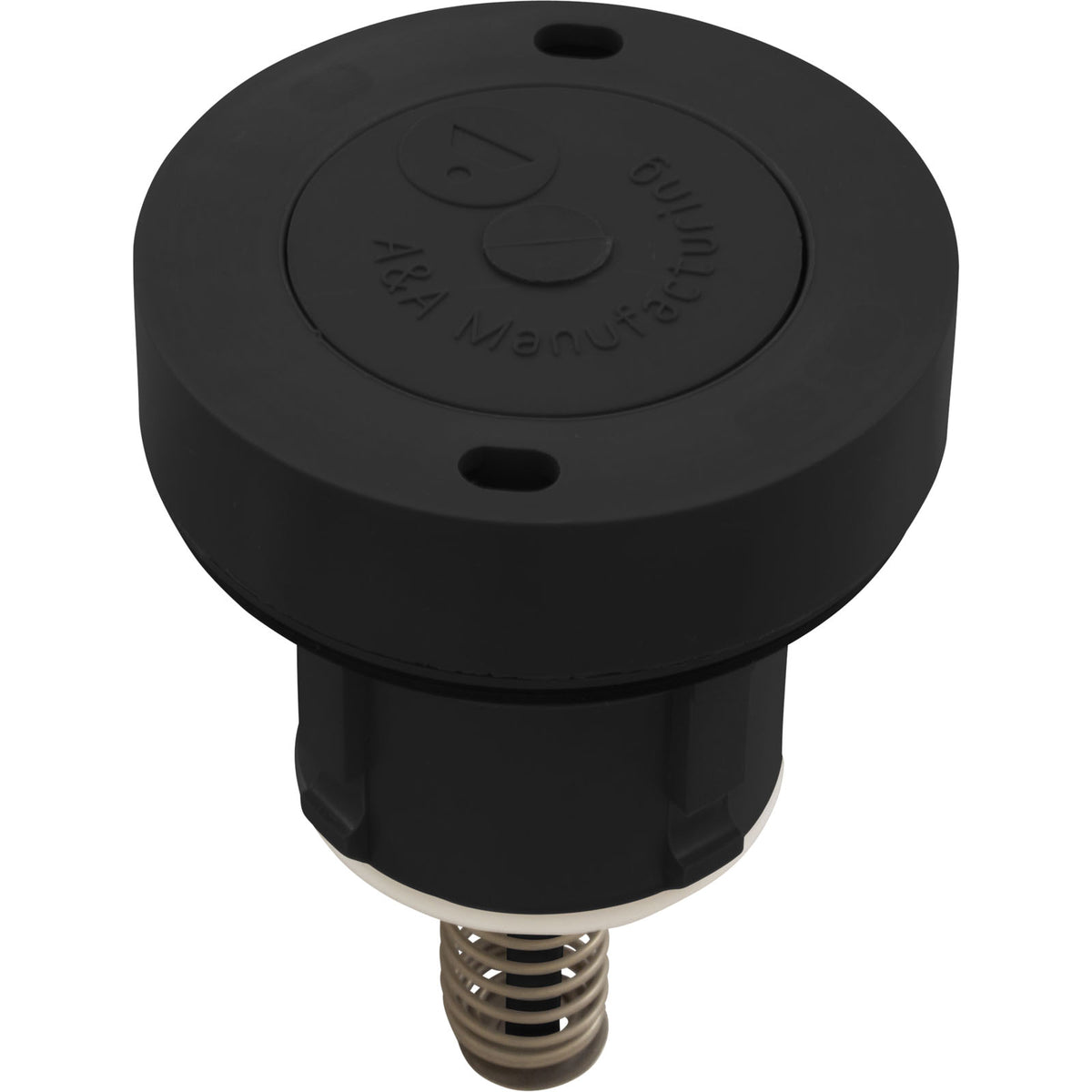 A & A Manufacturing 521771 Style I Low-Flow Internal, Black, view 1