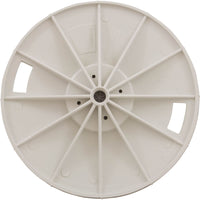Lid Skimmer W/Cap White 9-3/16"