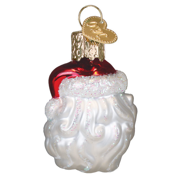 Mini Winking Santa Ornament