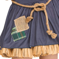 Cute Sweet Scarecrow Girls Costume