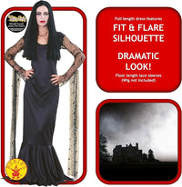 The Addams Family: Morticia Addams Deluxe Women's Costume