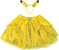 Pikachu Pokemon Instant Tutu Kit - Adult Costume Accessory