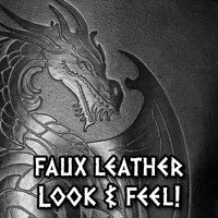 Adult Faux Leather Shoulder Armor Pauldron Viking Pirate Costume Accessories