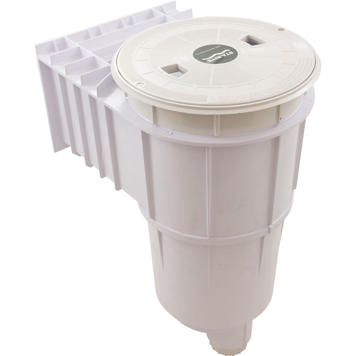 U-3 Skimmer White Lid 2"Slp W/1.5"Slp Reducer W/O Float