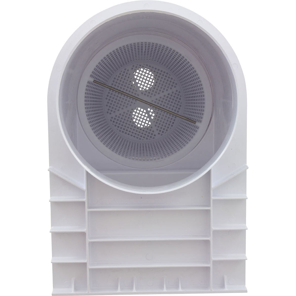 U-3 Skimmer White Lid 2"Slp W/1.5"Slp Reducer W/O Float