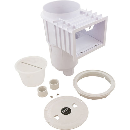 U-3 Skimmer White Lid 2"Slp W/1.5"Slp Reducer W/O Float