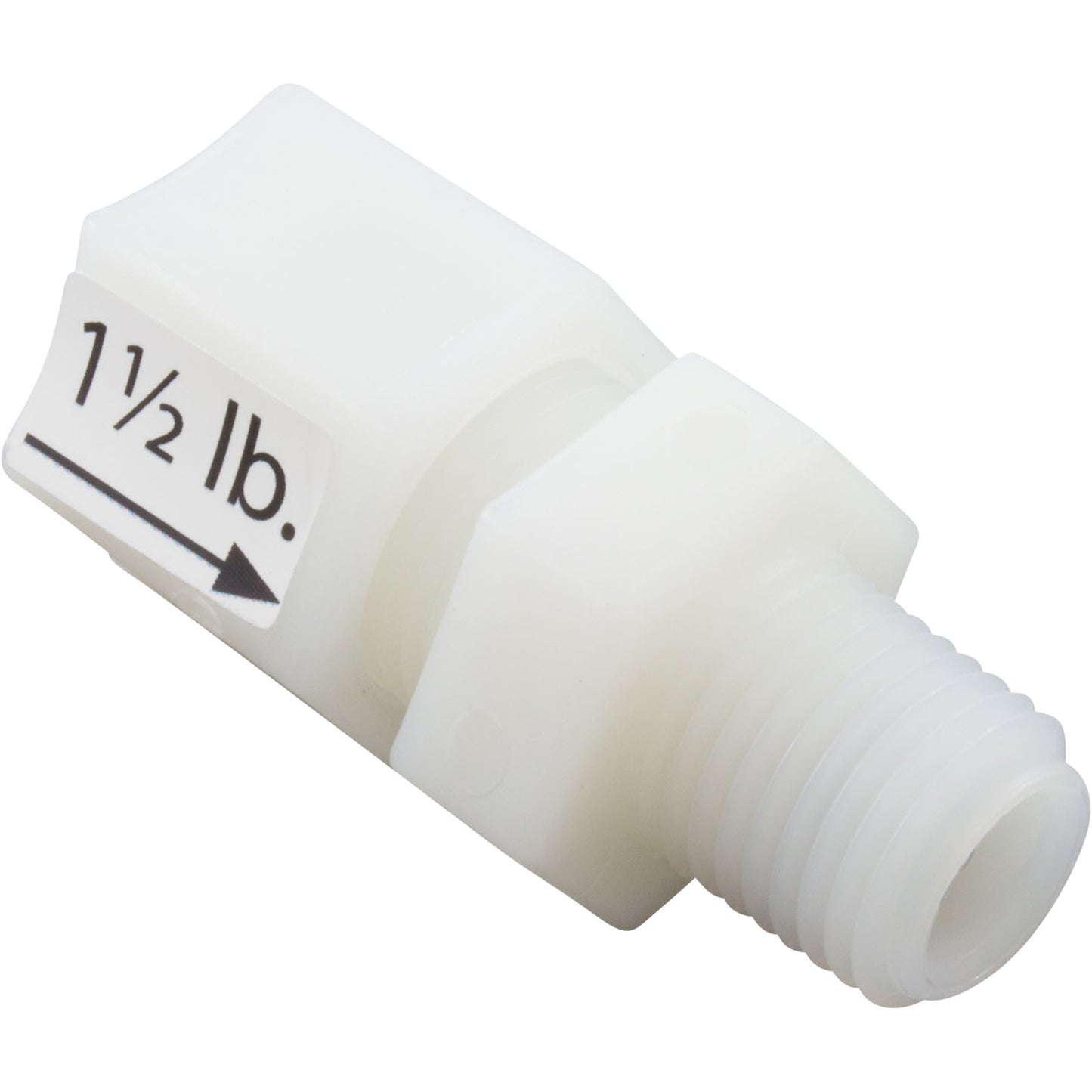 Kit de válvula de retención, 1-1/2 lb, conector de tubería