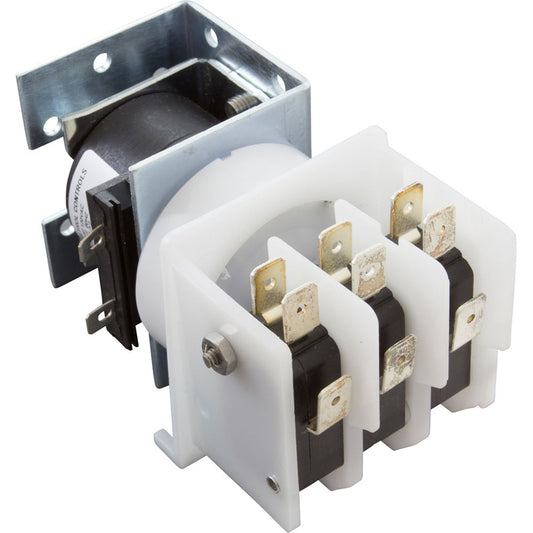 Relé paso a paso de cuatro funciones