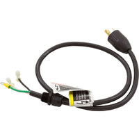 Cord Assembly 3Fttwl 20A Plg #12/3 W/Lbl