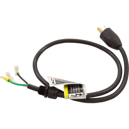 Conjunto de cable de 3 pies, 20 A, enchufe n.° 12/3 con cable de conexión