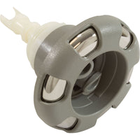 Jet Intl, WW Poly Storm, 4"fd, Roto, SS/Gray, Thd