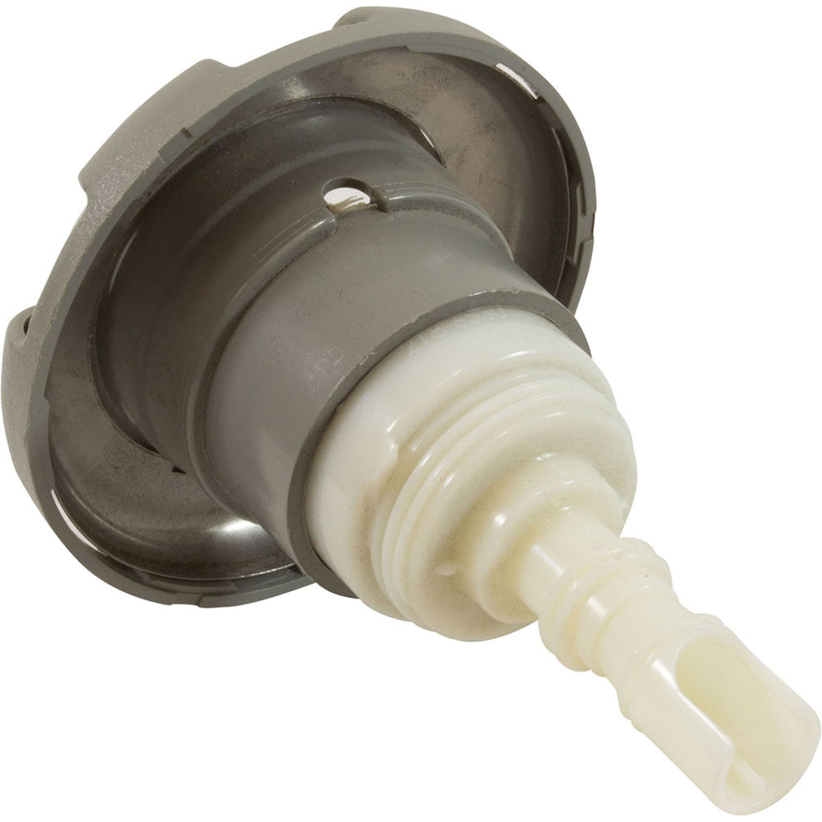 Jet Intl, WW Poly Storm, 4"fd, Roto, SS/Gray, Thd