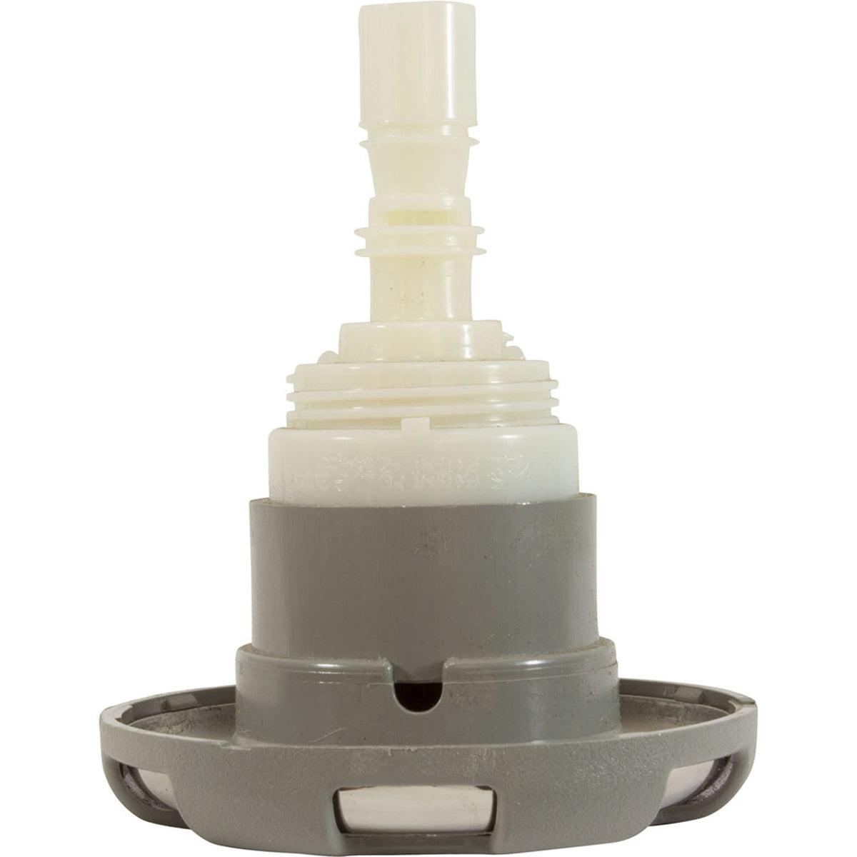 Jet Intl, WW Poly Storm, 4"fd, Roto, SS/Gray, Thd