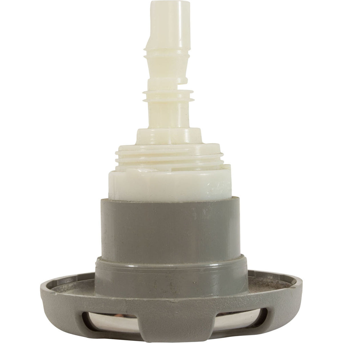 Jet Intl, WW Poly Storm, 4"fd, Roto, SS/Gray, Thd