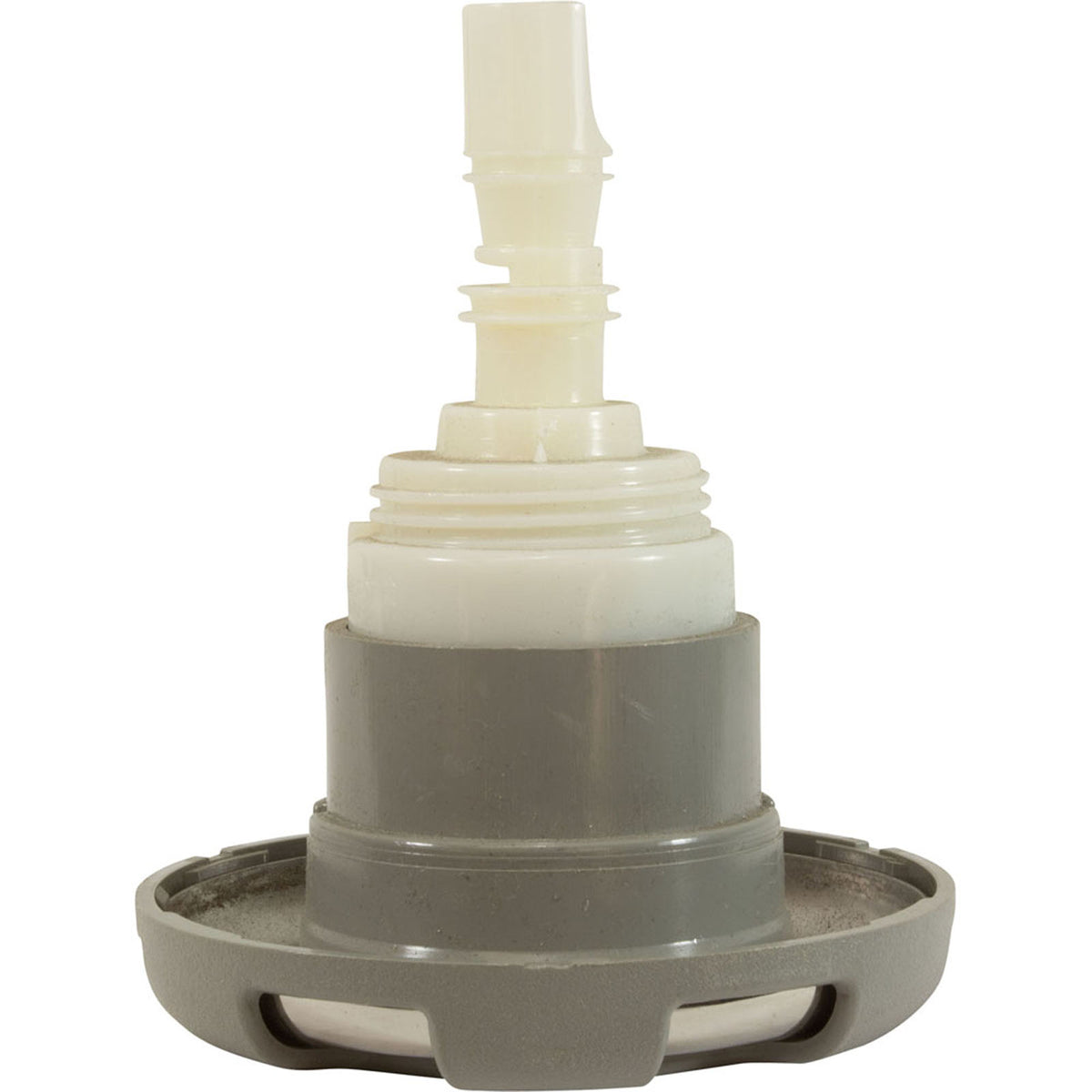 Jet Intl, WW Poly Storm, 4"fd, Roto, SS/Gray, Thd