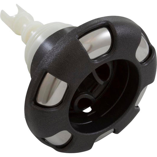 Jet Intl, WW Poly Storm, 4"fd, Roto, SS/Noir, Thd