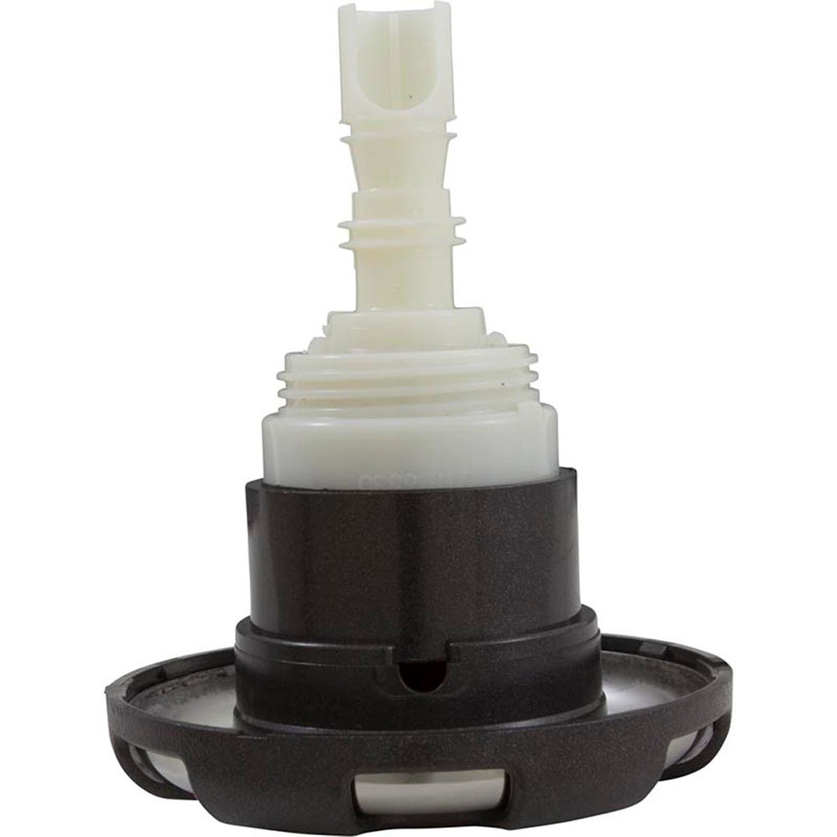 Jet Intl, WW Poly Storm, 4"fd, Roto, SS/Black, Thd